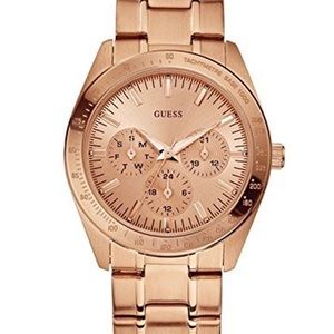 Guess Women’s ROSE GOLD TONE STAINLESS STEEL WATCH